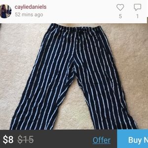 striped tildens, $8